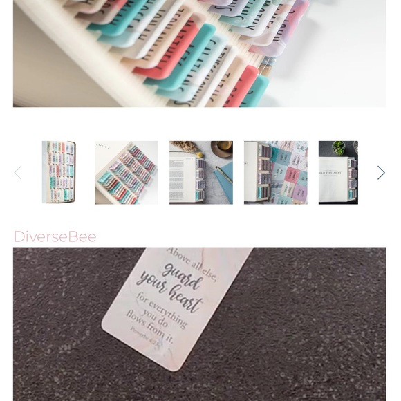 Bible tabs (Uniform theme) - Picture 2 of 5